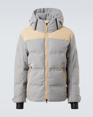 Bogner Wali Hooded Down Ski Jacket - Gray