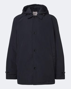 Moncler Hooded Down Jacket - Blue