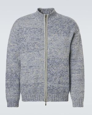 LeKasha Cardigan Lamdu Aus Kaschmir - Grau
