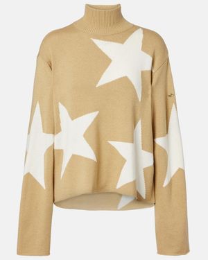 Goldbergh Wool-Blend Turtleneck Sweater - Natural