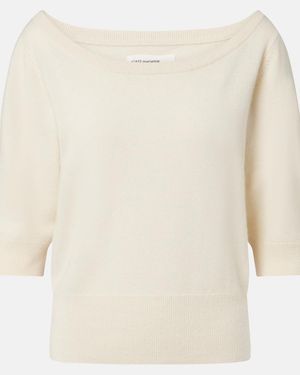 Extreme Cashmere Pullover N°422 Marianne Aus Kaschmir - Natur