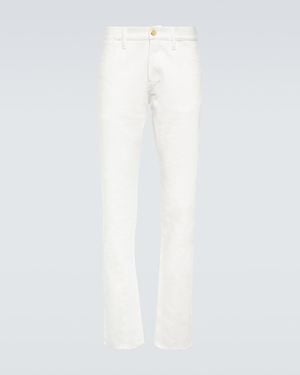 Gabriela Hearst Anthony Slim Jeans - White