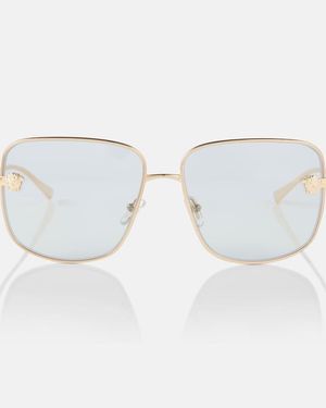 Versace Medusa Square Sunglasses - Metallic