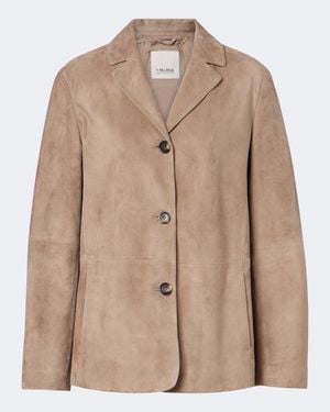 Max Mara Suede Jacket - Brown