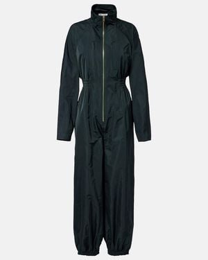 Alaïa Crepe Jumpsuit - Blue