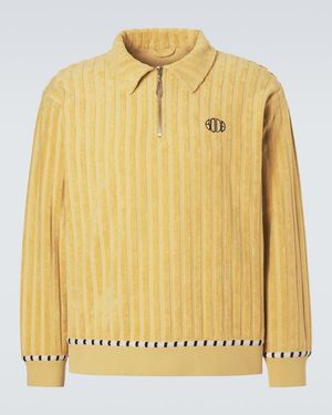 Bode Pullover Croquet Ground Aus Frottee - Gelb