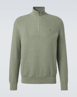 Polo Ralph Lauren Pullover Aus Baumwolle - Grün