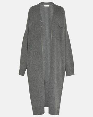 Extreme Cashmere N°61 Koto Cashmere-Blend Cardigan - Grey