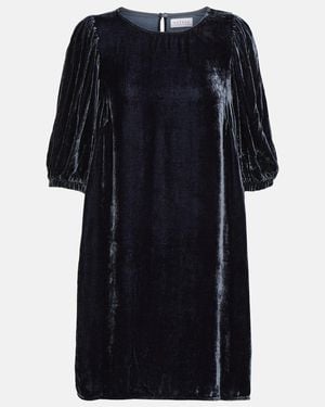 Velvet Minidress - Black