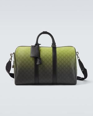 Gucci Gg Canvas Duffel Bag - Green