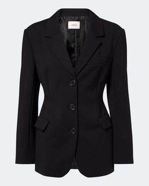 Dorothee Schumacher Emotional Essence Jersey Blazer - Black