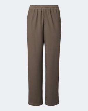 Giorgio Armani Pantalones Rectos - Marrón