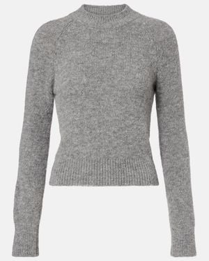 Dries Van Noten Pullover Aus Einem Alpakawollgemisch - Grau