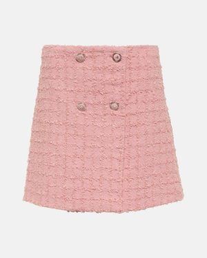 Versace Mini Wrap Skirt - Pink