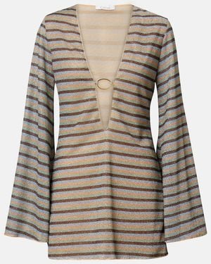 Oséree Minikleid Lumiere - Braun