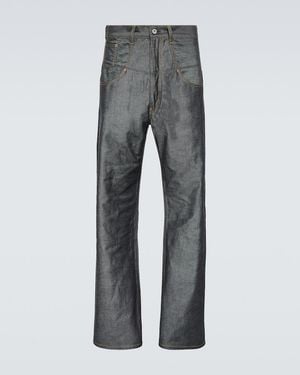 Junya Watanabe X Levi's Cotton Twill Straight Trousers - Grey
