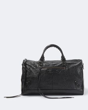 Balenciaga Bolso Le City De Piel - Negro
