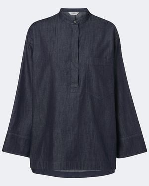 Max Mara Denim Top - Blue