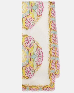 La DoubleJ Panuelo Florette Placee - Blanco