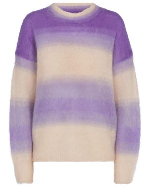 Isabel Marant Jersey Drussell en mezcla de mohair - Morado