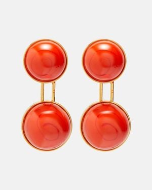 Alaïa Ohrringe Sphere Small - Orange