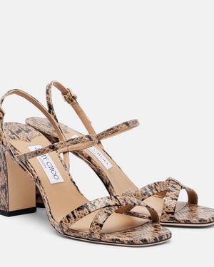 Jimmy Choo Slingback-Sandalen Elsy - Mettallic