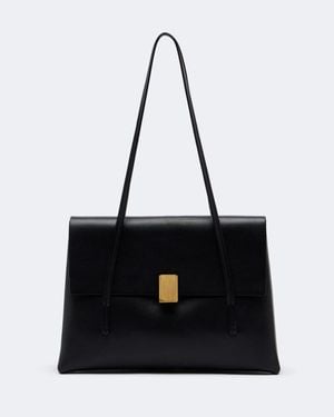 KHAITE Schultertasche Soft Blake Medium Aus Leder - Schwarz
