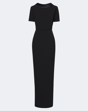Roland Mouret Crepe Gown - Black