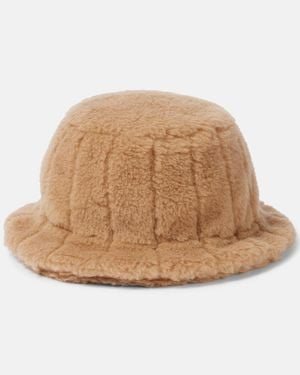 Gabriela Hearst Moreau Wool, Silk, And Cashmere Bucket Hat - Natural