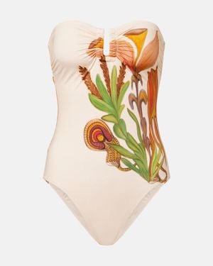 Ulla Johnson Badeanzug Monterey Maillot - Weiß