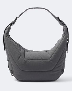 Lemaire Schultertasche Soft Game Large - Grau