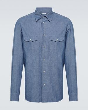 Loro Piana Thomas Denim Shirt - Blue
