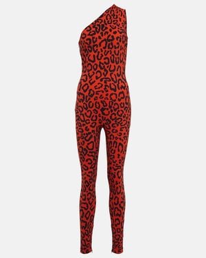 Dolce & Gabbana Tuta Printed Jumpsuit - Red