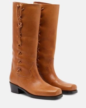 Paris Texas Stiefel Roxanne Aus Leder - Braun