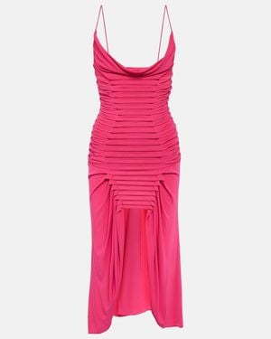Dion Lee Crepe Minidress - Pink