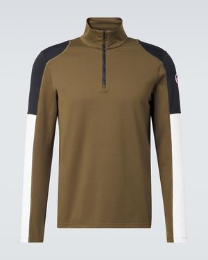 Fusalp Pravio Colorblocked Ski Top - Green