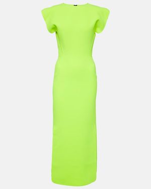 Maticevski Zephyr Midi Dress - Green