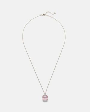 Mateo Halskette Aus 14Kt Gelbgold Mit Diamanten Und Topas - Weiß