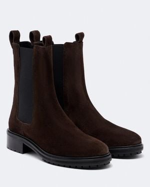 Aeyde Stivaletti Chelsea Jack - Nero