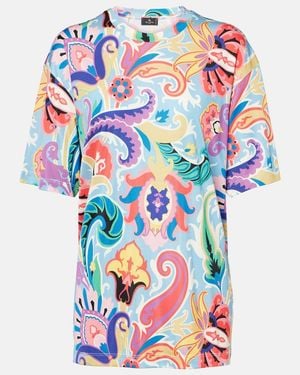 Etro Printed Top - Blue