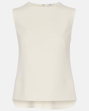 FFORME Gilma Peplum Top - White