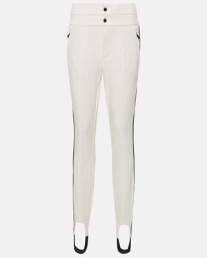 Perfect Moment Aurora High-Rise Soft Shell Ski Trousers - White
