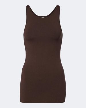 TOTEME Knitted Tank Top - Brown