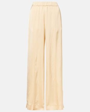 Jil Sander Wide-Leg Trousers - Natural
