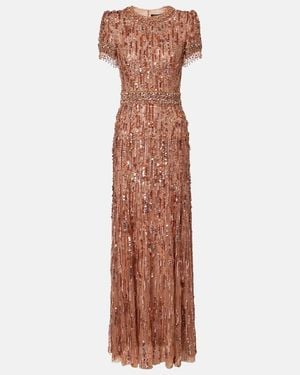Jenny Packham Roxy Gown in Pink | Lyst