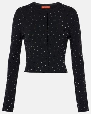 Altuzarra Cropped Cardigan Ferris Verziert - Blau