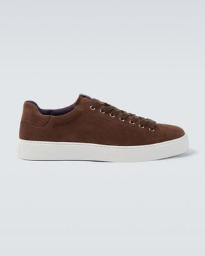 Ralph Lauren Suede Trainers - Brown