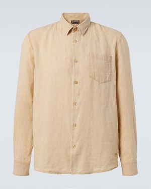 Vilebrequin Linen Shirt - Natural