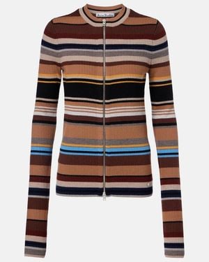 Acne Studios Cardigan Kilian Aus Wolle - Braun