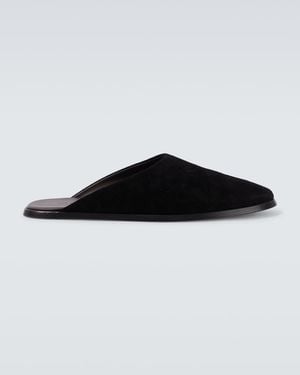 Fear Of God Suede Mules - Black